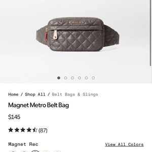 MZ Wallace Magnet Quilted Belt Bag
